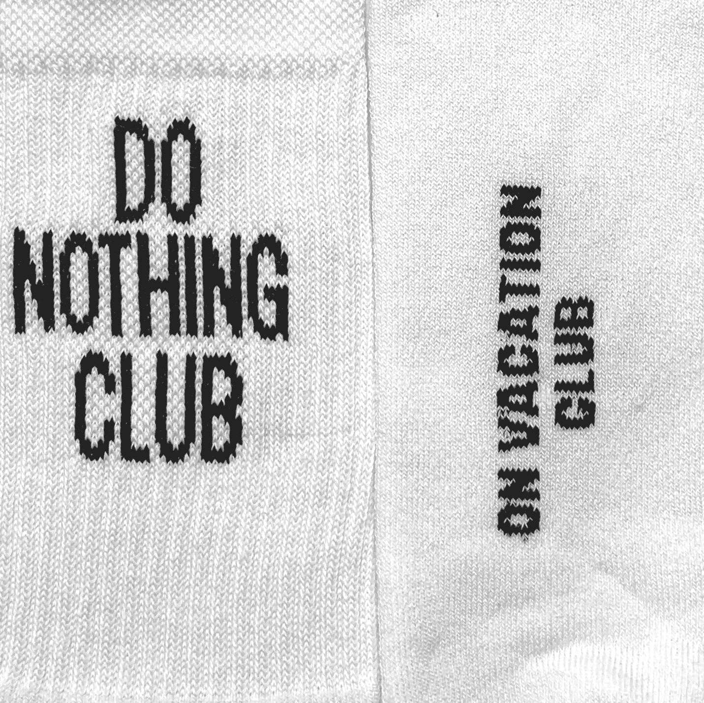 Do Nothing Club Tennissocken, Weiß