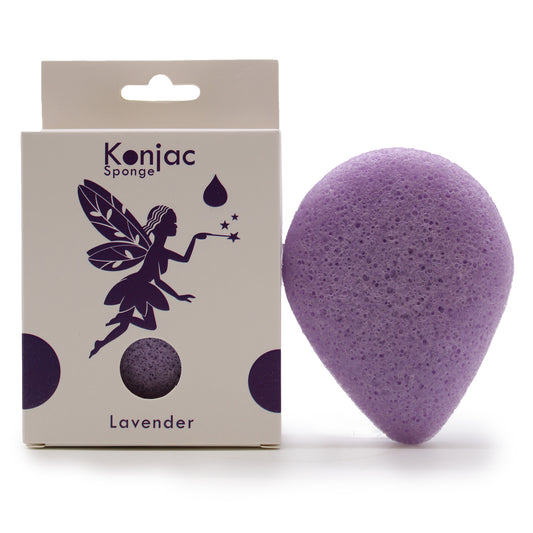 Konjac Schwamm Lavendel | Beruhigt & pflegt