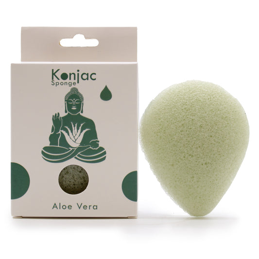 Konjac Schwamm Aloe Vera | Für sensible Haut