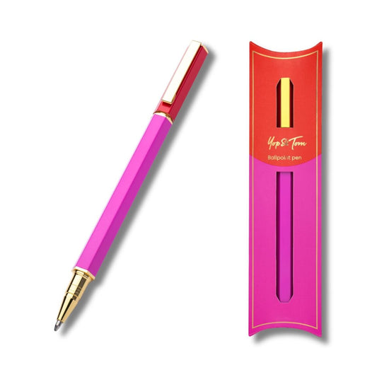 Kugelschreiber pink/orange