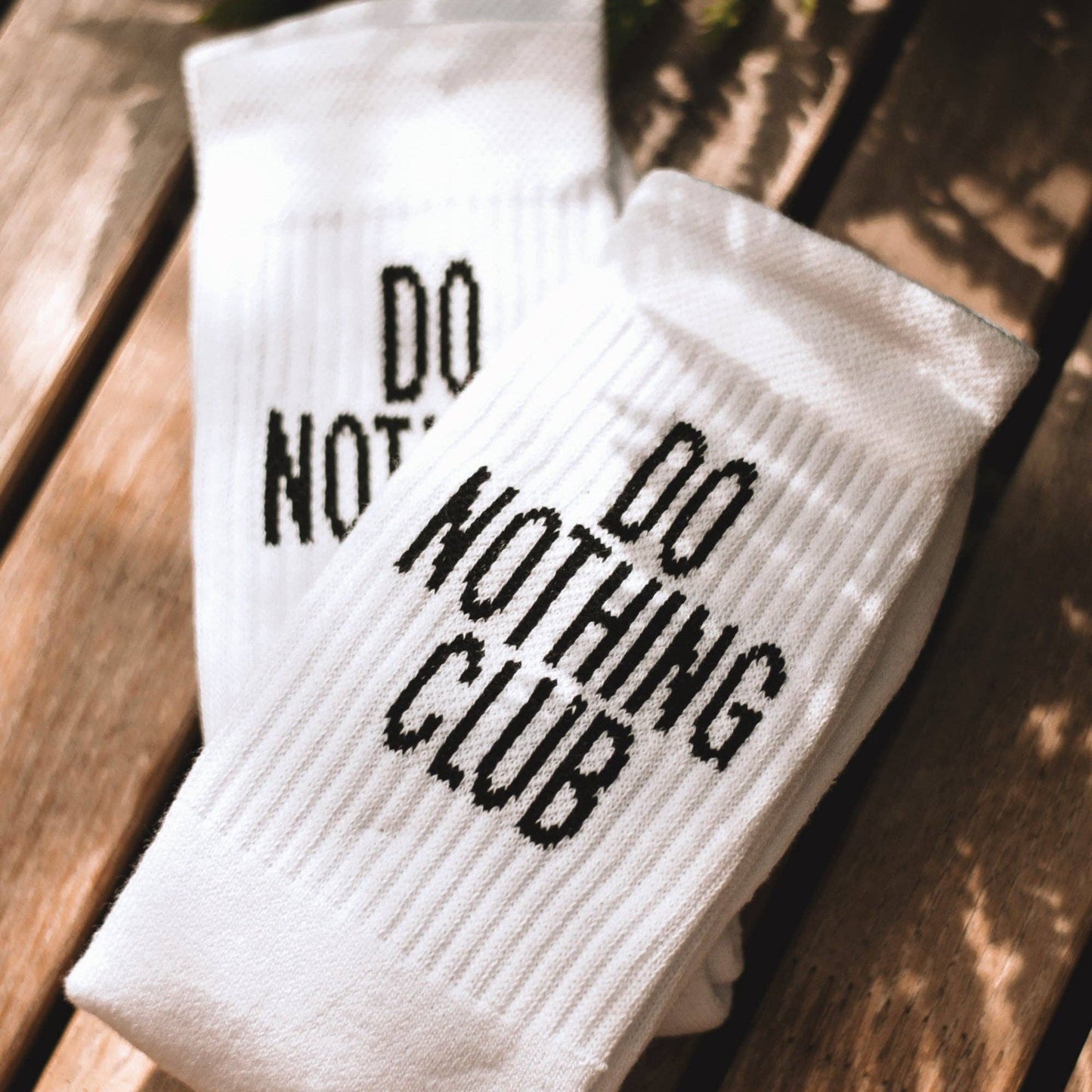 Do Nothing Club Tennissocken, Weiß