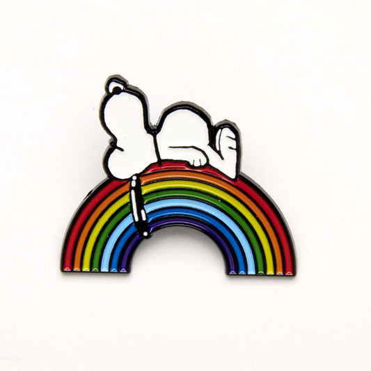 Pin Snoopy | Regenbogen