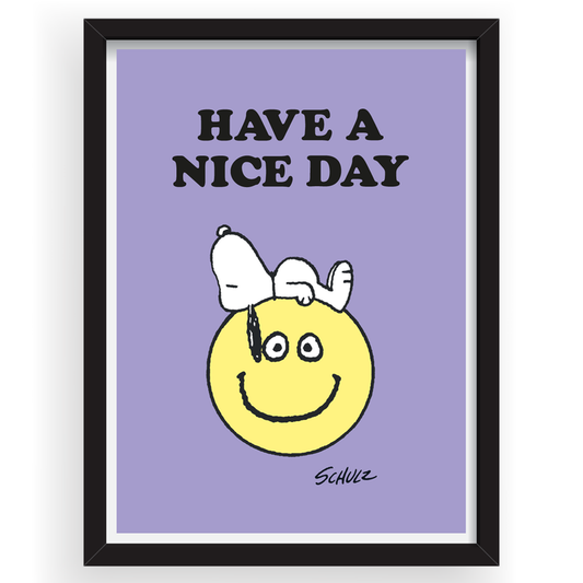 Poster "Have a nice day" | Peanuts